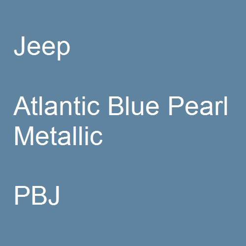 Jeep, Atlantic Blue Pearl Metallic, PBJ.